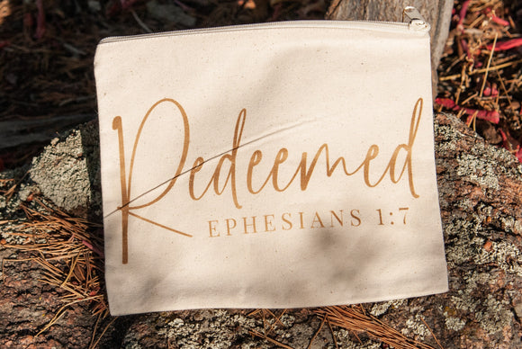 Redeemed Large Canvas Bag