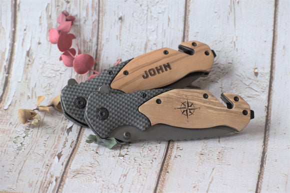 Personalized Folding Pocket Knife