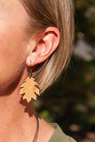 Oak Leaf Earrings