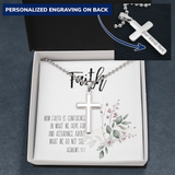 Personalize Cross Necklace